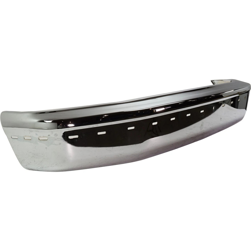 1992-1997 Ford F-150 F-250 F-350 Fits Bronco Front Bumper Chrome Steel | OEM Fit