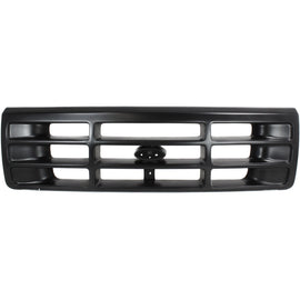 Grille Assembly For 1992-1996 Ford F-150 Painted Black | OEM Fit