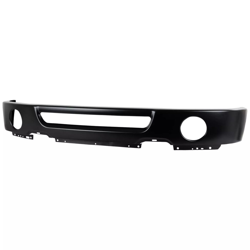 Front Bumper Black Steel 2006-2008 Ford F-150