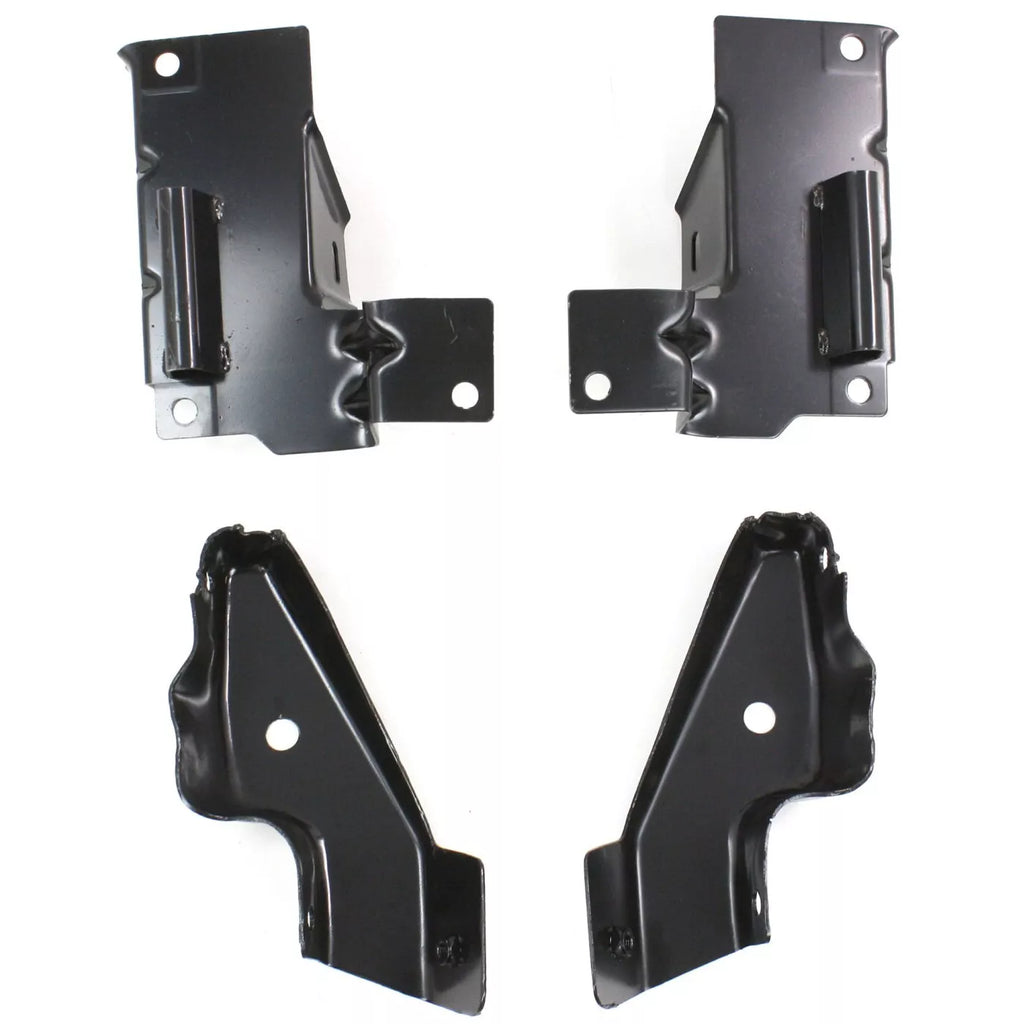 Front Bumper Bracket Black Metal For 2003-2007 Chevrolet Silverado 1500