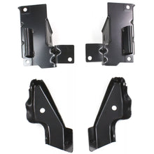 Load image into Gallery viewer, Front Bumper Bracket Black Metal For 2003-2007 Chevrolet Silverado 1500