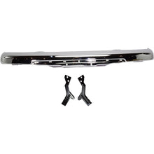 Load image into Gallery viewer, 2004-2012 Chevrolet Colorado GMC Canyon Isuzu i-280 i-290 i-350 i-370 Front Bumper Chrome Steel | OEM Fit
