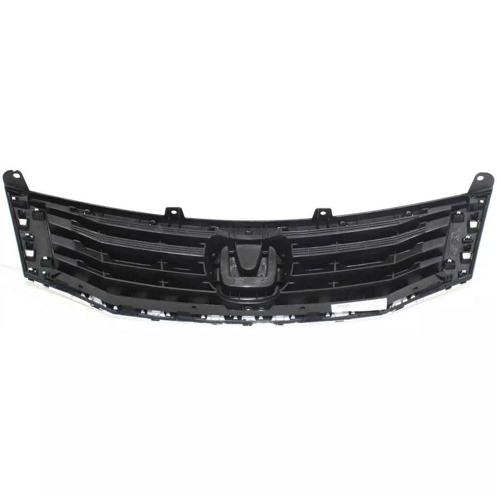 Front Bumper Cover Primed & Headlight Assembly Kit For 2008-2010 Honda Accord