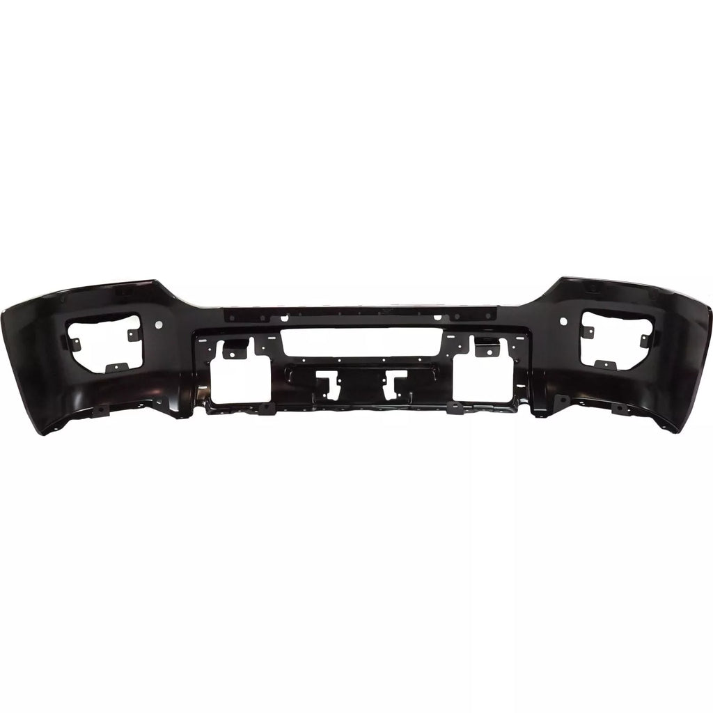 Front Bumper Black Steel 2015-2019 GMC Sierra 2500 HD Sierra 3500 HD