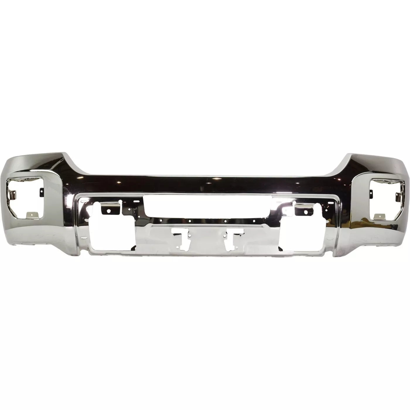 2015-2019 GMC Sierra 2500 HD 3500 HD Front Bumper Face Bar Chrome & Fog Lights Kit | OEM Fit