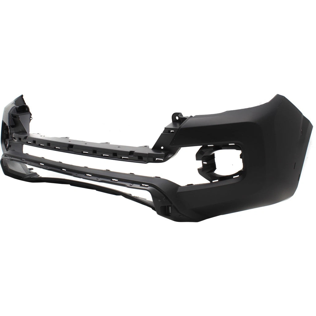 2016-2023 Toyota Tacoma Front Bumper Cover Kit Primed Plastic With Fog Light Holes | OEM Fit