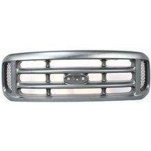 Load image into Gallery viewer, Grille For 1999-2004 Ford F-250 Super Duty Silver Plastic | OEM Fit