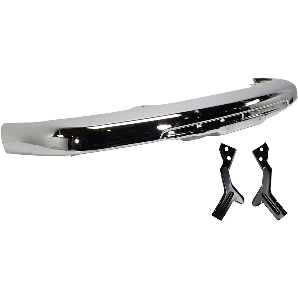 2004-2012 Chevrolet Colorado GMC Canyon Isuzu i-280 i-290 i-350 i-370 Front Bumper Chrome Steel | OEM Fit
