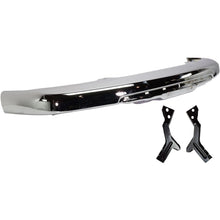 Load image into Gallery viewer, 2004-2012 Chevrolet Colorado GMC Canyon Isuzu i-280 i-290 i-350 i-370 Front Bumper Chrome Steel | OEM Fit