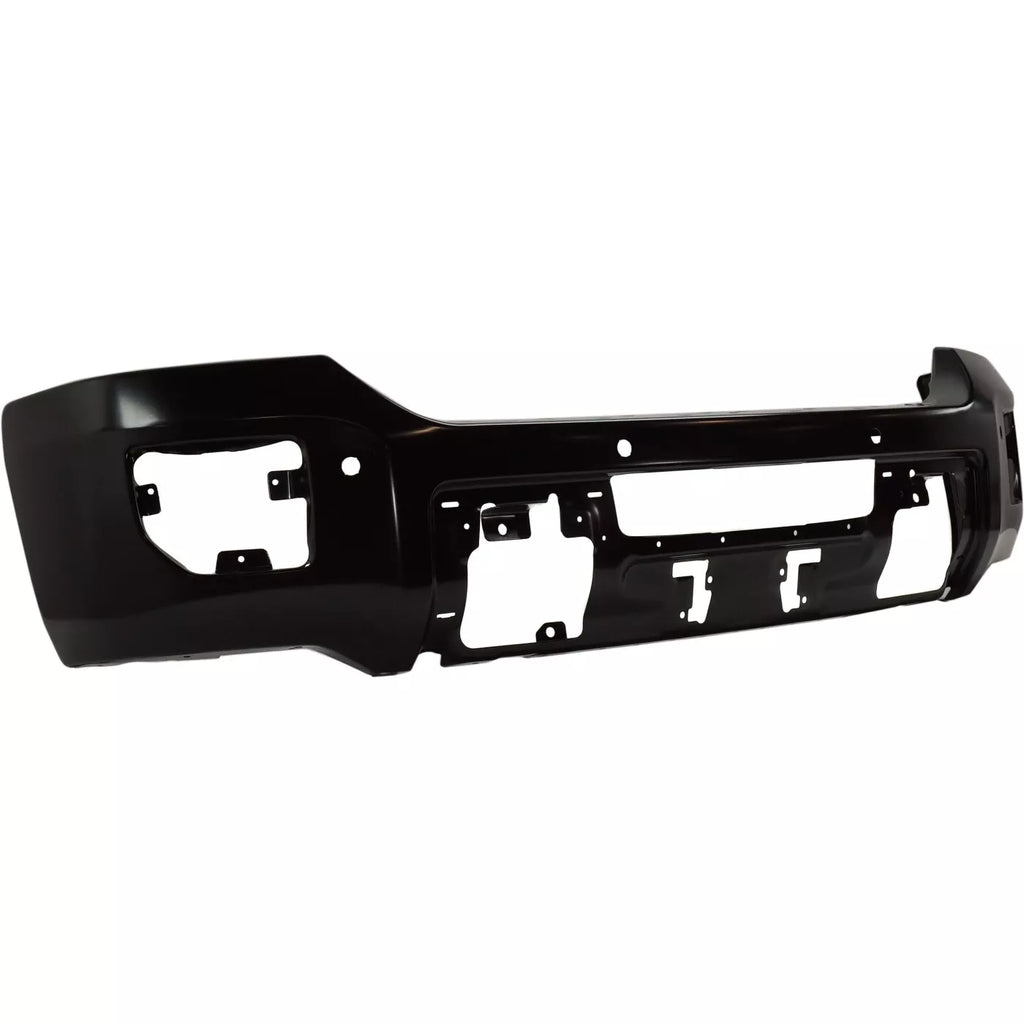 Front Bumper Black Steel 2015-2019 GMC Sierra 2500 HD Sierra 3500 HD