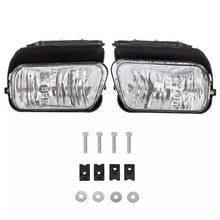 Load image into Gallery viewer, Front Fog Lights Chrome Plastic W/Bulbs For 2003-2007 Chevrolet Silverado 1500