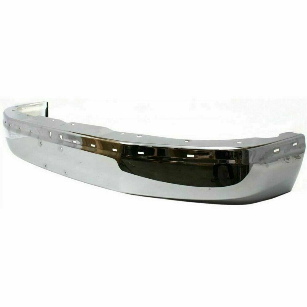 Front Bumper Chrome & Upper Cover For 2003-2023 Chevrolet Express / GMC Savana 1500 2500 3500 4500