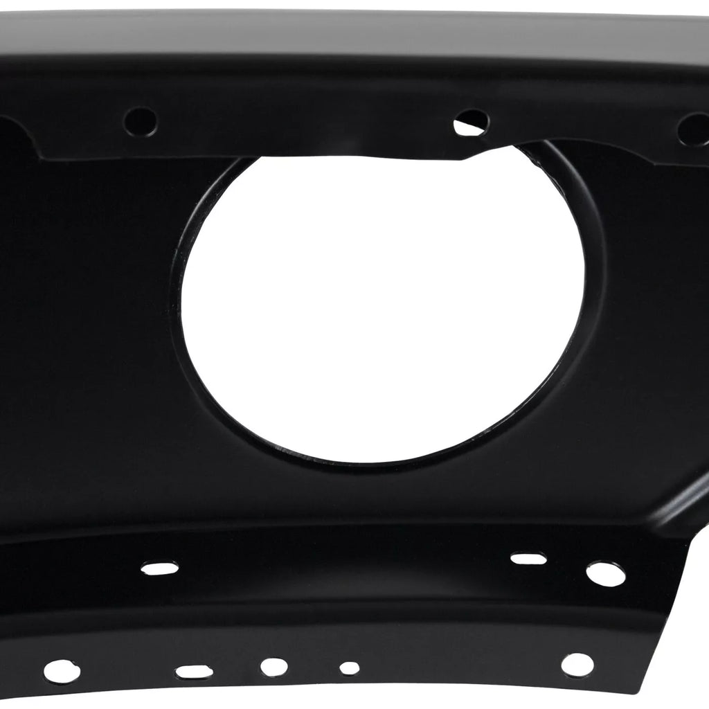 Front Bumper Black Steel 2006-2008 Ford F-150