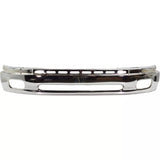 Front Bumper Face Bar Chrome Steel w/ Fog Light Holes For 2000-2006 Toyota Tundra