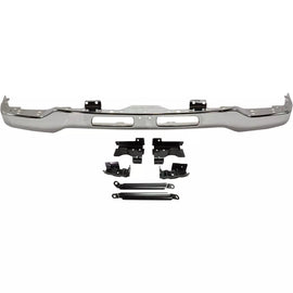 2003-2007 GMC Sierra 1500 2500 HD 3500 Front Bumper Chrome & Bumper Brackets Kit | OEM Fit