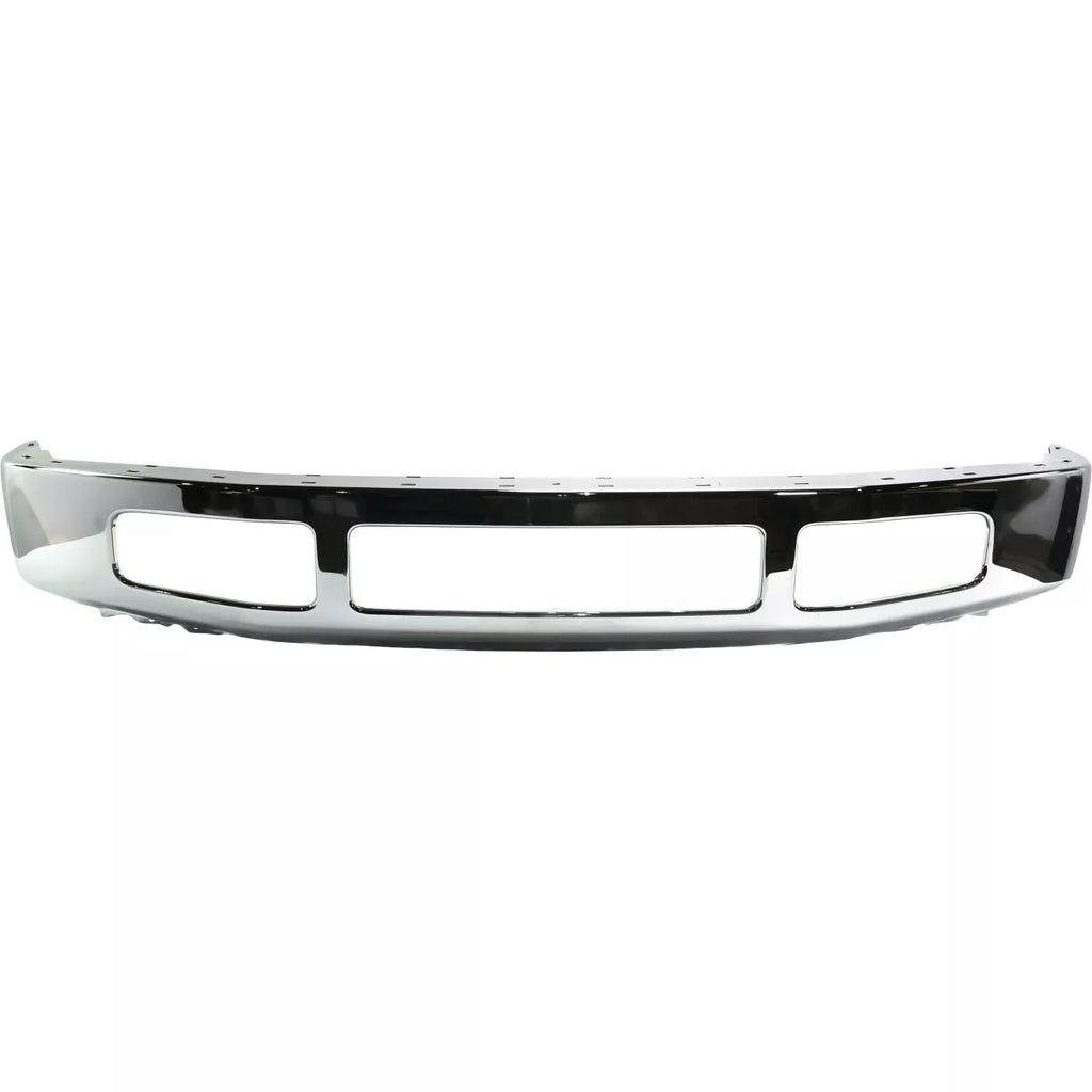 Front Bumper Chrome For 2008-2010 Ford F-250 Super Duty F-350 Super Duty