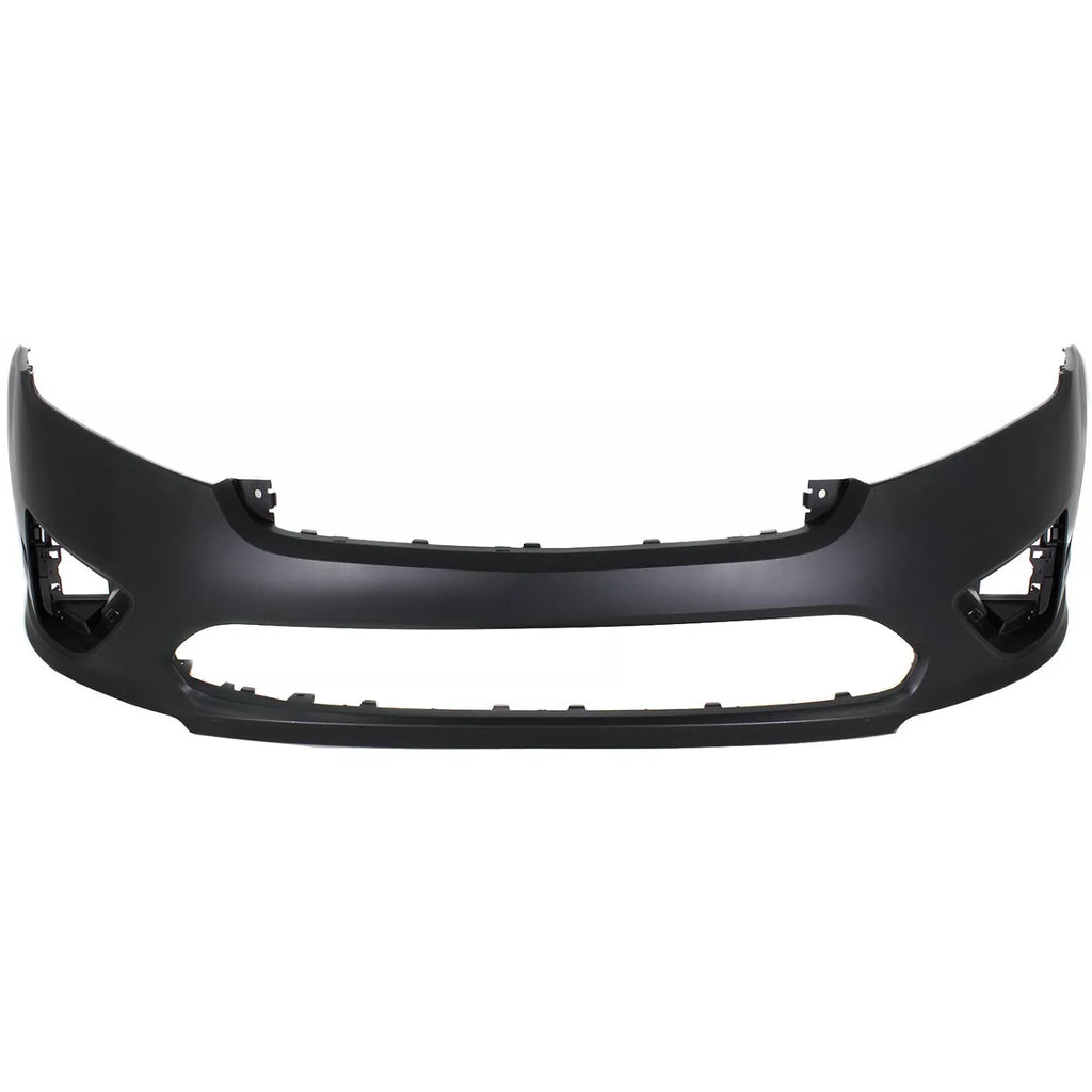 Front Bumper Cover Primed & Headlight Assembly Kit For 2010-2012 Ford Fusion