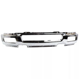 Kit Replacement 2004–2005 Ford F-150 – 2-Piece Kit Front Bumper Chrome Steel & Valance Textured, OEM Fit, Includes Bumper Face Bar & Lower Valance