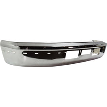 Load image into Gallery viewer, 1992-1997 Ford F-150 F-250 F-350 Fits Bronco Front Bumper Chrome Steel | OEM Fit