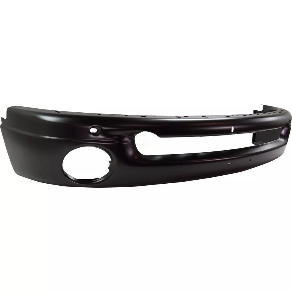 Front Bumper Black Steel 2002-2009 Dodge Ram 1500 2500 3500