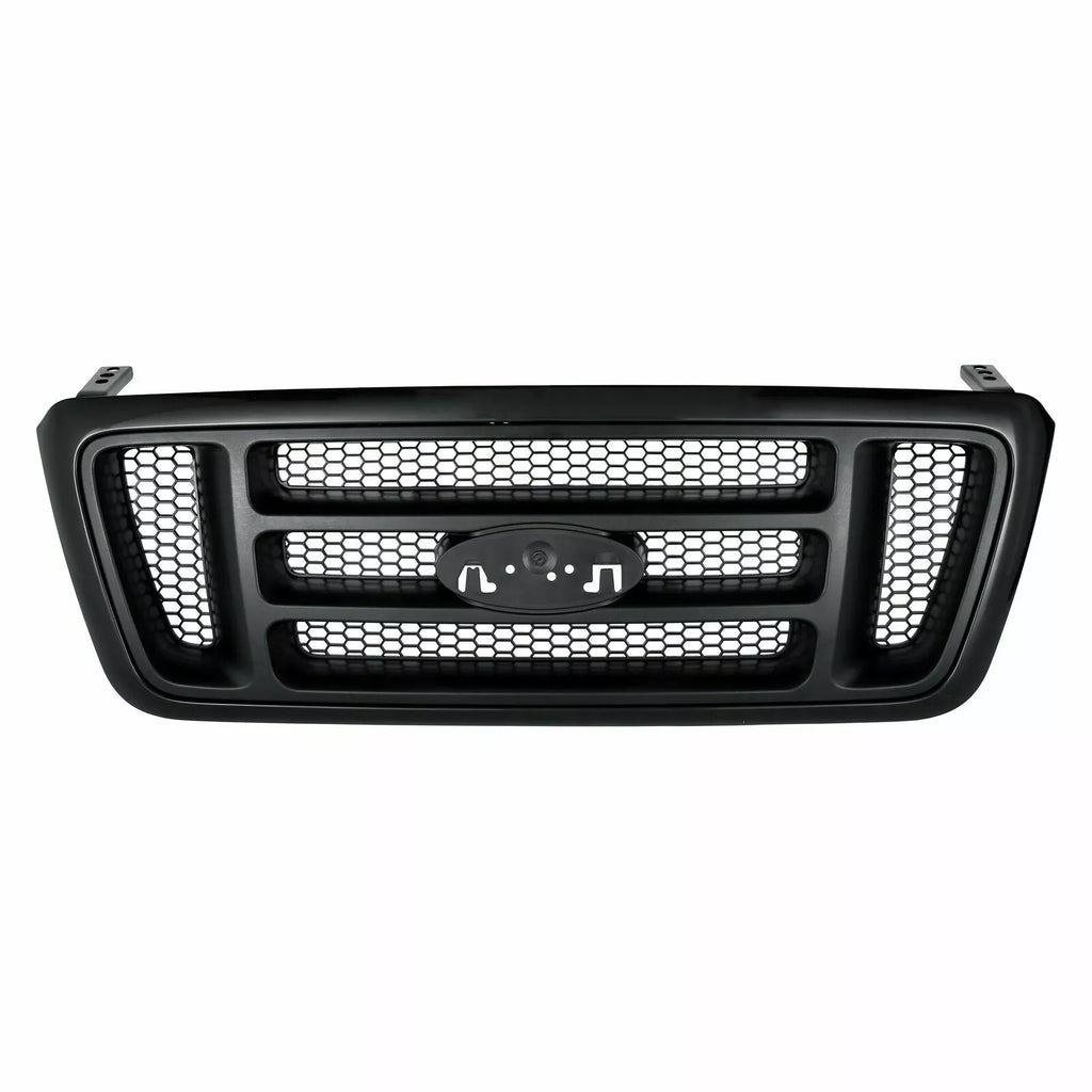 Front Bumper Paint to Match & Grille Assembly Kit For 2006-2008 Ford F-150 Truck