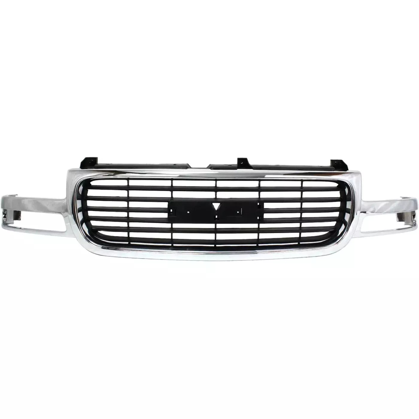 1999-2002 GMC Sierra / 2000-2006 Yukon Front Grille Assembly Chrome & Headlight Assembly Kit | OEM Fit