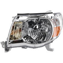 Load image into Gallery viewer, 2005-2011 Toyota Tacoma Front Headlights Assembly Chrome W/Bulb | OEM Fit