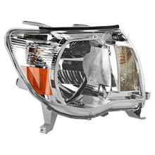 Load image into Gallery viewer, 2005-2011 Toyota Tacoma Front Headlights Assembly Chrome W/Bulb | OEM Fit