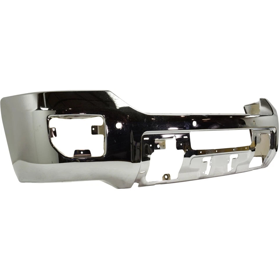 Front Bumper Chrome Steel 2015–2019 GMC Sierra 2500 3500 HD | OEM Fit