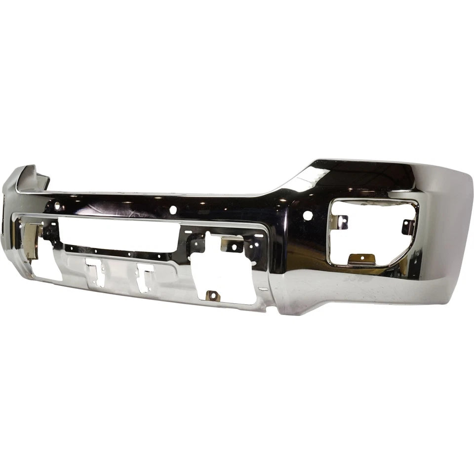 Front Bumper Chrome Steel 2015–2019 GMC Sierra 2500 3500 HD | OEM Fit