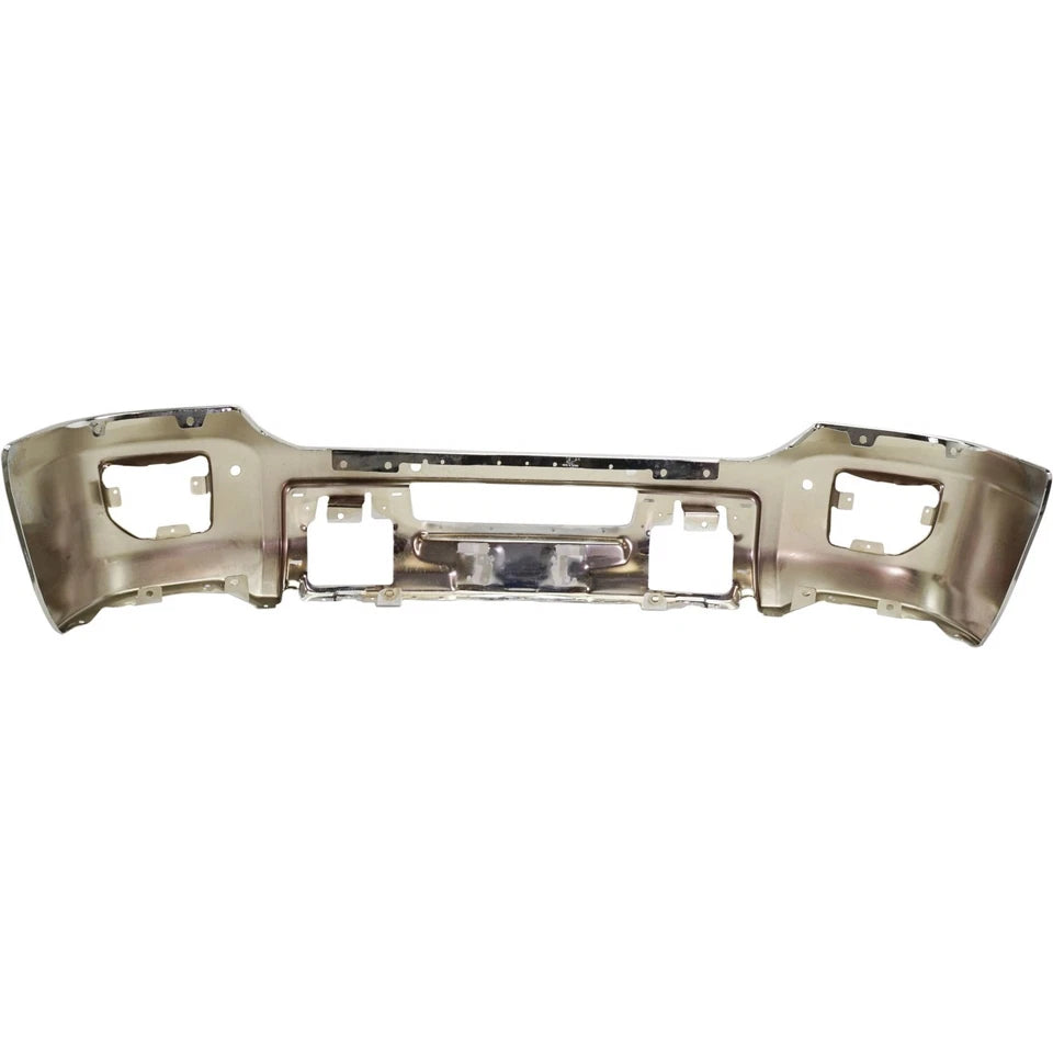 Front Bumper Chrome Steel 2015–2019 GMC Sierra 2500 3500 HD | OEM Fit