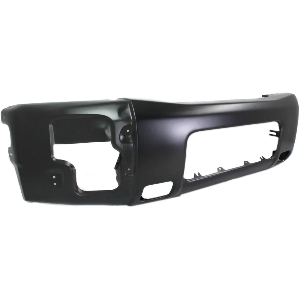 Front Bumper Black Steel 2008–2015 Nissan Titan | OEM Fit