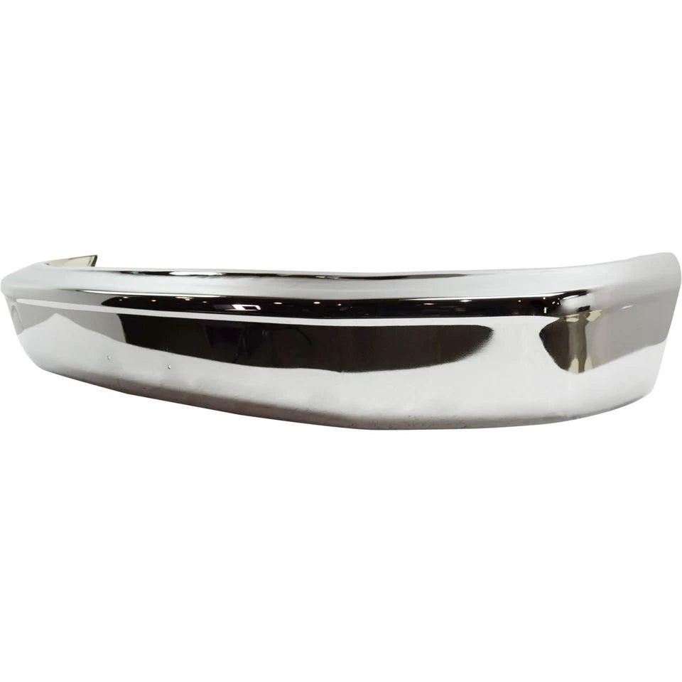 Front Bumper Chrome Steel 1992–1997 Ford F-150 F-250 F-350 Bronco | OEM Fit