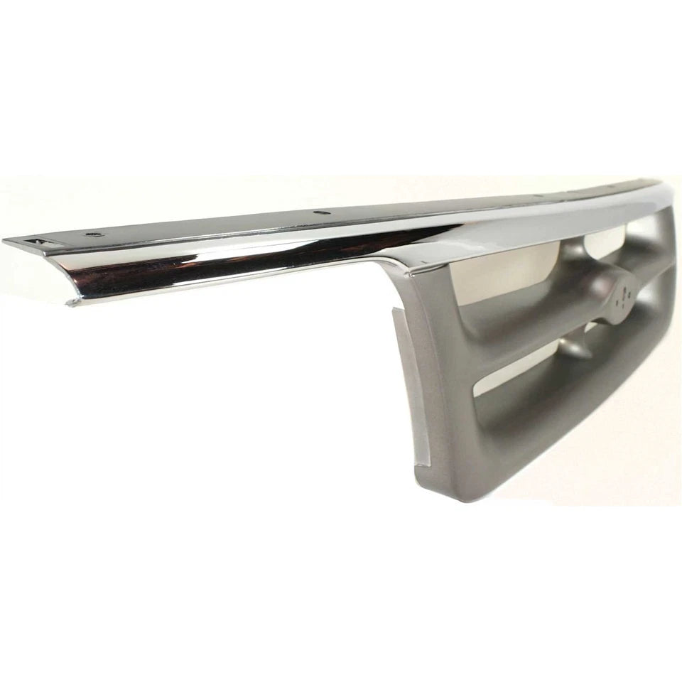 1995-1997 Ford Ranger Grille Chrome Shell w/ Gray Insert Plastic | OEM Fit