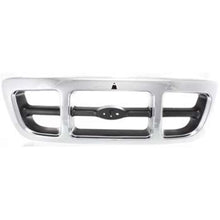 Load image into Gallery viewer, 1998-2000 Ford Ranger Grille Chrome Shell Gray Insert Plastic | OEM Fit