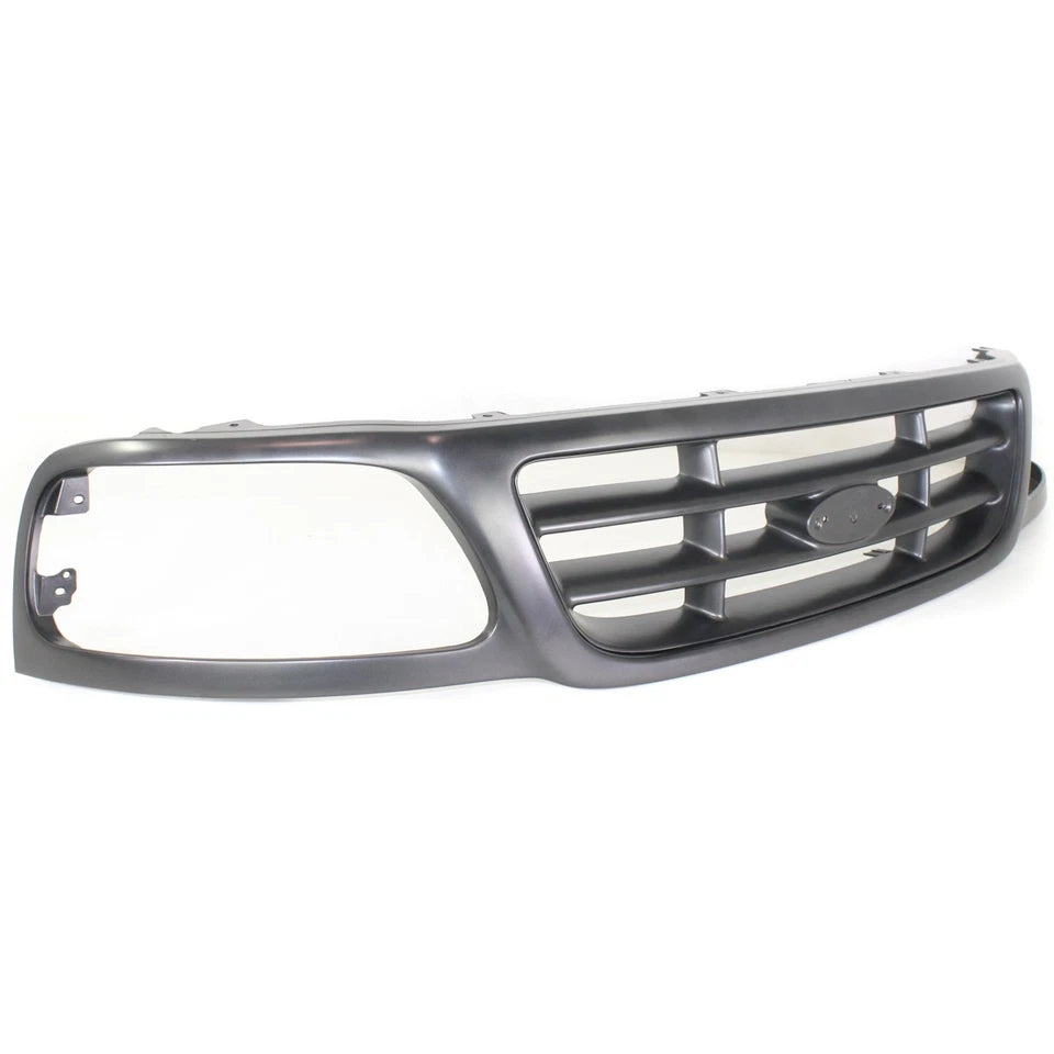 2000–2003 Ford F-150 Front Grille Gray Plastic | OEM Fit