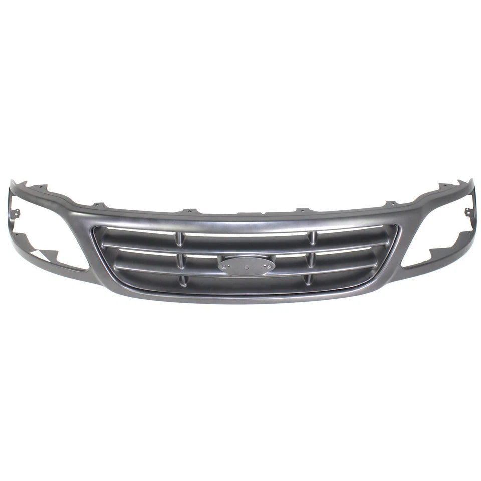 2000–2003 Ford F-150 Front Grille Gray Plastic | OEM Fit