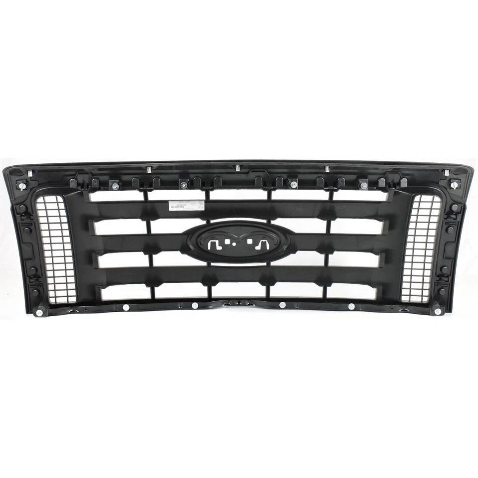 2009-2014 Ford F-150 Grille Gray Shell w/ Textured Black Insert Plastic | OEM Fit