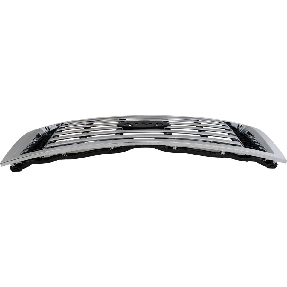 2010-2012 Ford F-150 Grille Chrome Shell w/ Black Insert Plastic | OEM Fit