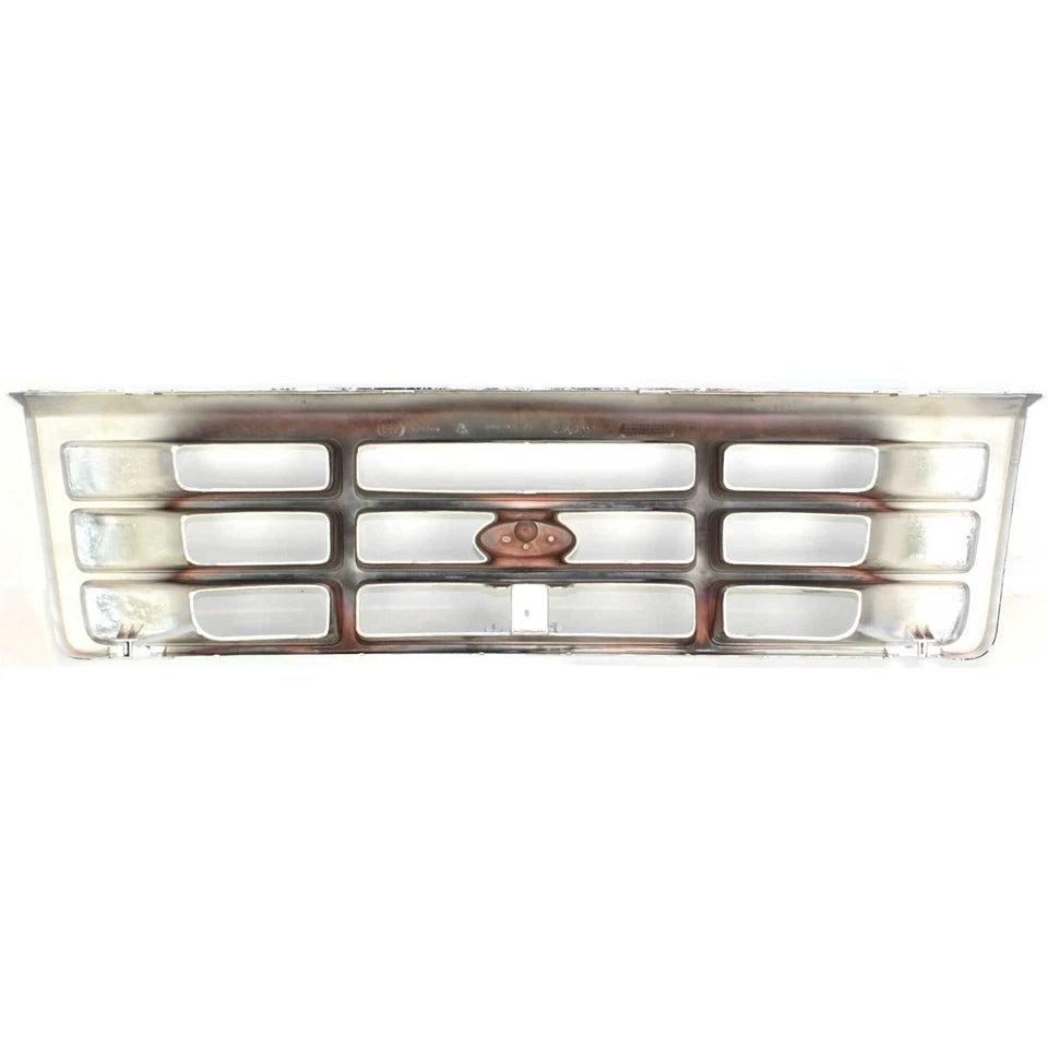 Grille Assembly For 1992-1996 Ford F-150 w/ Headlight Door | OEM Fit