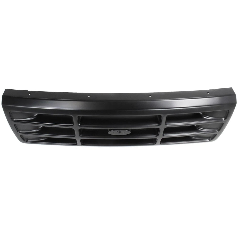Grille Assembly For 1992-1996 Ford F-150 Painted Black | OEM Fit