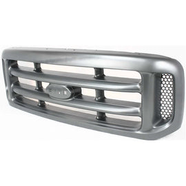 1999–2004 Ford F-250 Super Duty Grille Silver Plastic | OEM Fit