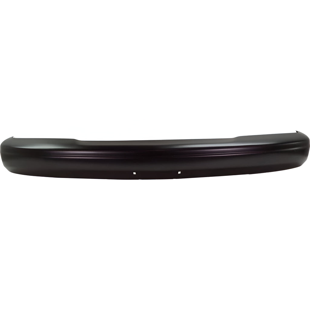 1996–2002 Chevrolet Express GMC Savana 1500 2500 3500 Front Bumper Black Steel | OEM Fit