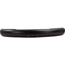 Load image into Gallery viewer, 1996–2002 Chevrolet Express GMC Savana 1500 2500 3500 Front Bumper Black Steel | OEM Fit