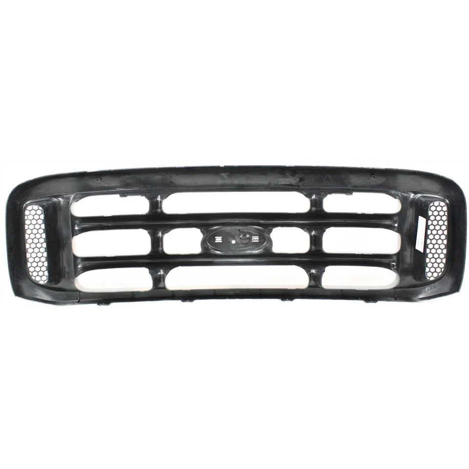 Grille For 1999-2004 Ford F-250 Super Duty Silver Plastic | OEM Fit