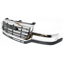 Load image into Gallery viewer, Front Grille Chrome Shell w/Black Insert 2003–2007 GMC Sierra 2500 3500 HD | OEM Fit