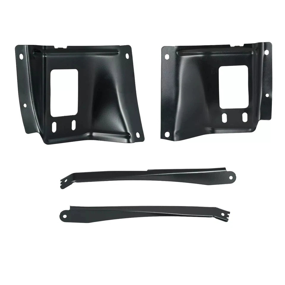 2005-2007 Ford F-250 F-350 Super Duty Front Bumper Steel & Brackets Kit | OEM Fit