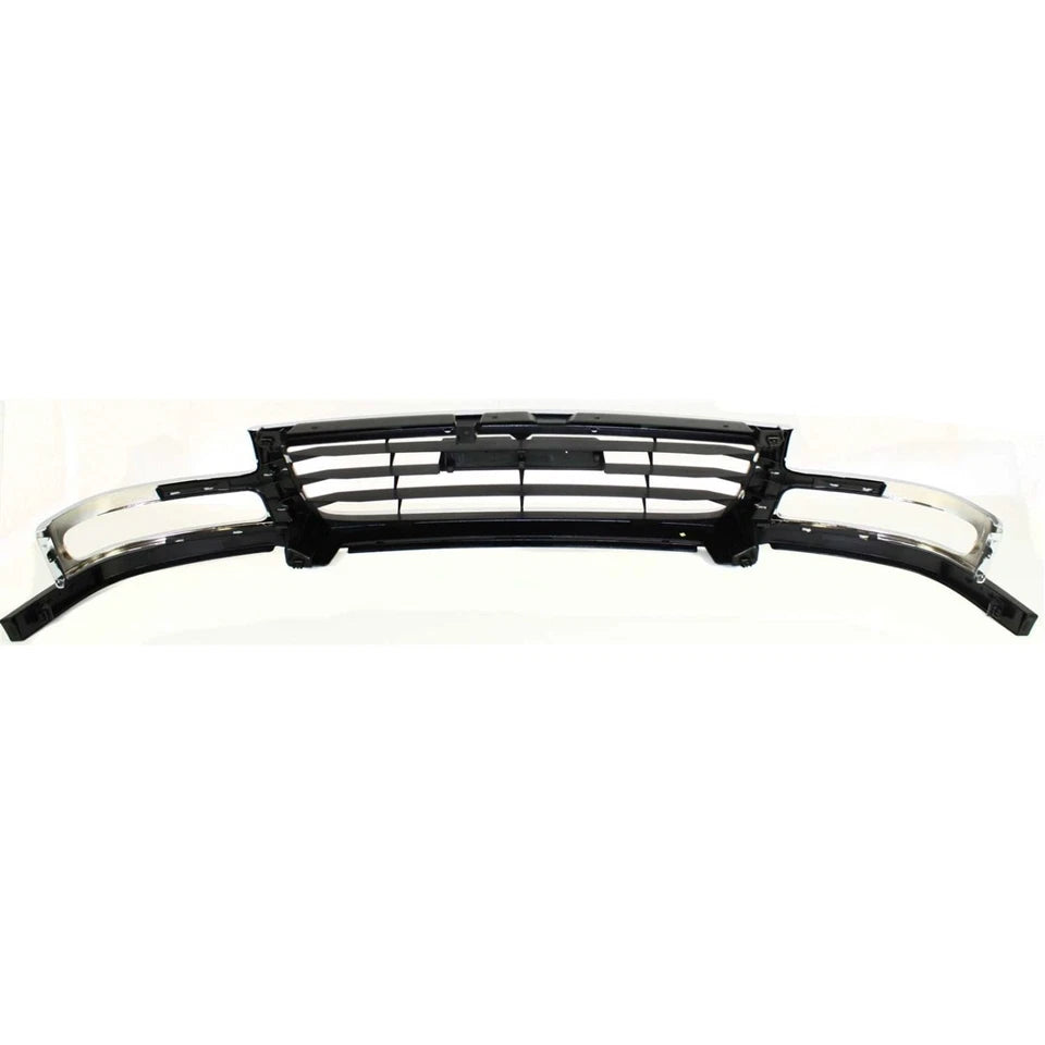 Front Grille Chrome Shell w/Black Insert 2003–2007 GMC Sierra 2500 3500 HD | OEM Fit