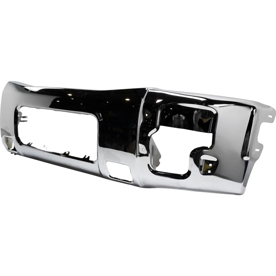 2004–2015 Nissan Titan Armada Front Bumper Chrome Steel | OEM Fit