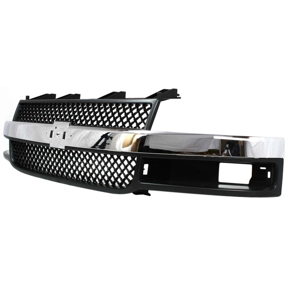 Front Grille Assembly Chrome Bar 2003–2023 Chevrolet Express 1500 2500 3500 4500 | OEM Fit